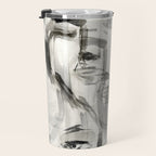 Abstract Portrait 4 Travel Mug Gallery Image 3
