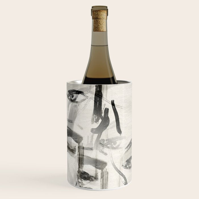 Abstract Portrait 4 Wine Chiller Gallery Image 3