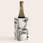 Abstract Portrait 4 Wine Chiller Gallery Image 1