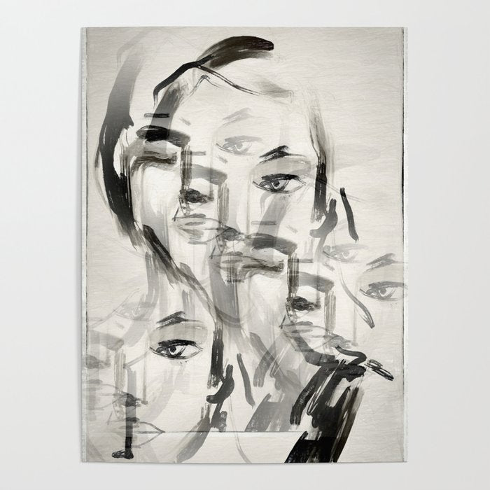 Abstract Portrait 4 Poster Gallery Image 1