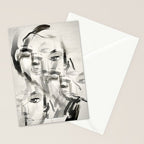Abstract Portrait 4 Stationery Card Gallery Image 2