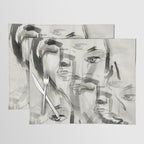 Abstract Portrait 4 Placemat Gallery Image 1