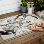 Abstract Portrait 4 Outdoor Rug Gallery Image 2