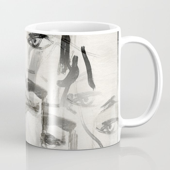 Abstract Portrait 4 Coffee Mug Gallery Image 1