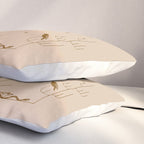 It Was All A Dream - Tan & Rust Pillow Sham Gallery Image 3