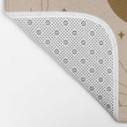 It Was All A Dream - Tan & Rust Bath Mat Gallery Image 2
