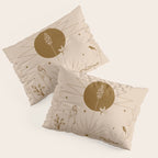 It Was All A Dream - Tan & Rust Pillow Sham Gallery Image 3