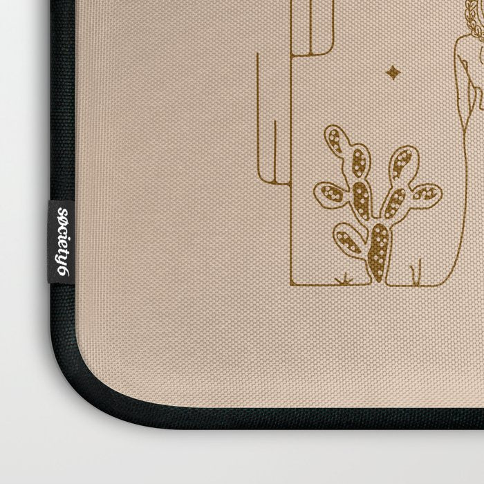 It Was All A Dream - Tan & Rust Laptop Sleeve Gallery Image 3