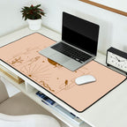 It Was All A Dream - Tan & Rust Desk Mat Gallery Image 2