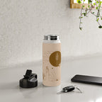 It Was All A Dream - Tan & Rust Water Bottle Gallery Image 5