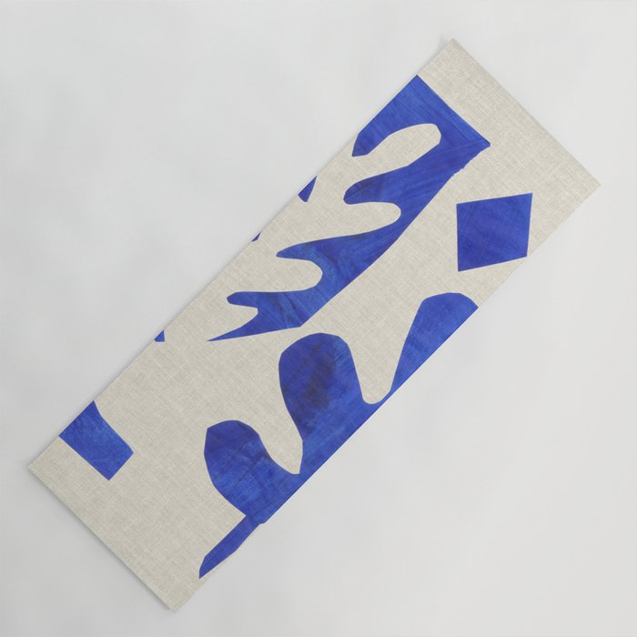 Blue Diamond Branch Yoga Mat Gallery Image 1