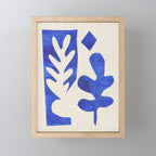 Blue Diamond Branch Mini Art Print Gallery Image 1