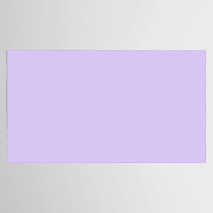 Bright Light Lilac Lavender Purple Solid Tablecloth Gallery Image 2