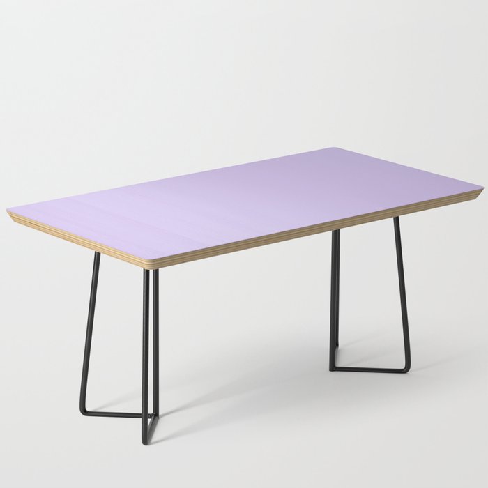 Bright Light Lilac Lavender Purple Solid Coffee Table Gallery Image 1