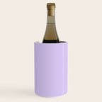 Bright Light Lilac Lavender Purple Solid Wine Chiller Gallery Image 2