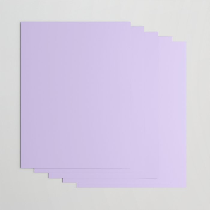 Bright Light Lilac Lavender Purple Solid Wrapping Paper Gallery Image 3