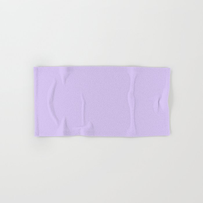 Bright Light Lilac Lavender Purple Solid Bath Towel Gallery Image 1