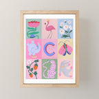 Claire Collage Mini Art Print Gallery Image 1
