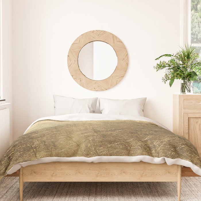 Golden Pillow Sham Duvet Cover Gallery Image 3