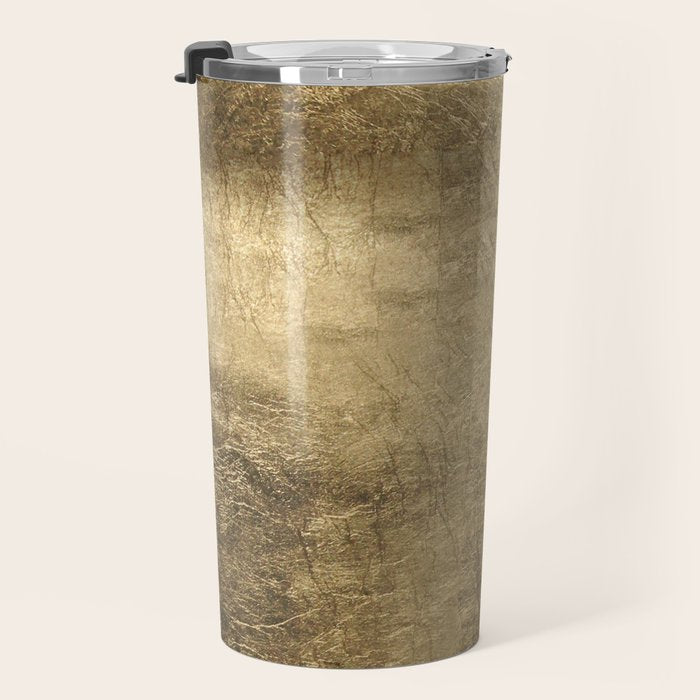 Golden Pillow Sham Travel Mug Gallery Image 3