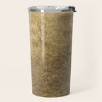 Golden Pillow Sham Travel Mug Gallery Image 2