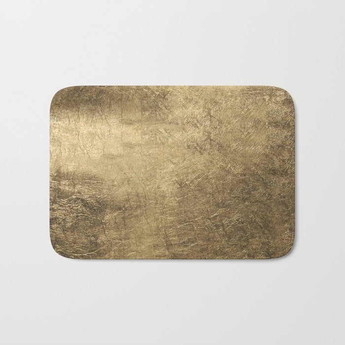Golden Pillow Sham Bath Mat Gallery Image 1