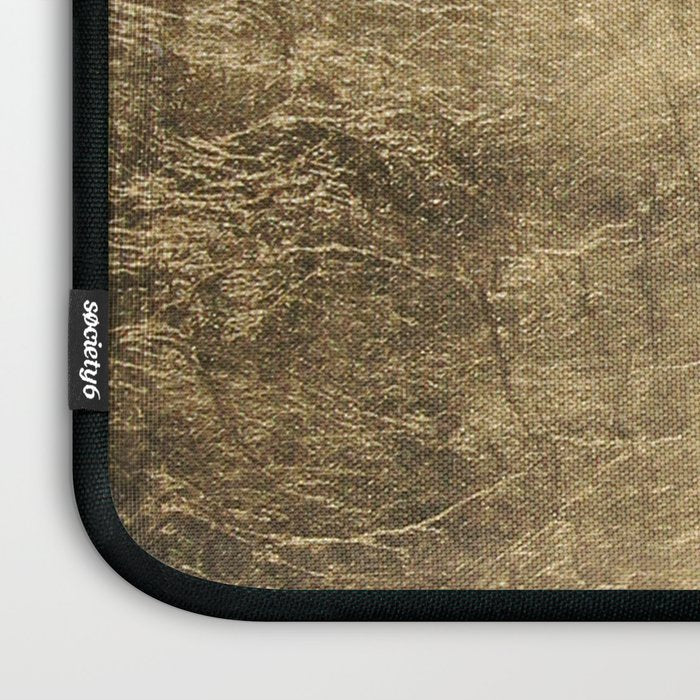 Golden Pillow Sham Laptop Sleeve Gallery Image 3