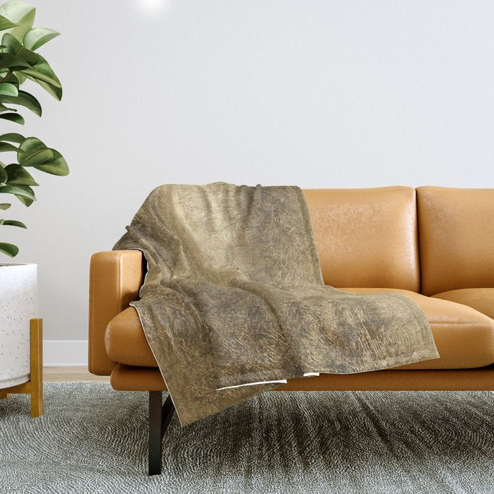 Golden Pillow Sham Throw Blanket Gallery Image 1