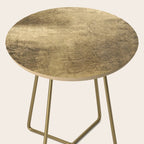 Golden Pillow Sham Side Table Gallery Image 2