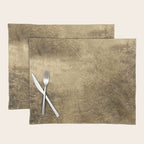 Golden Pillow Sham Placemat Gallery Image 1
