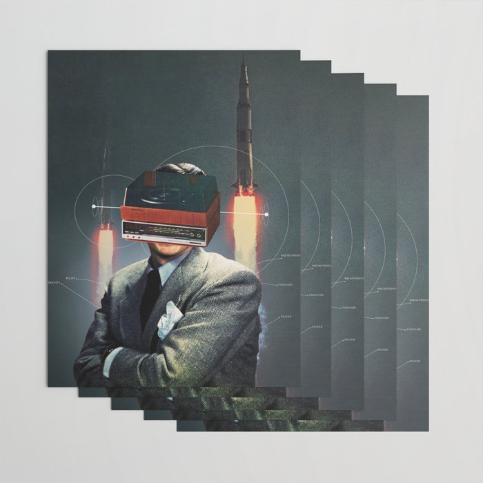 RetroVisionary Wrapping Paper Gallery Image 3