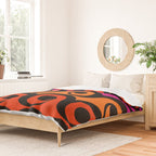 Surf's Up Waves Colorful Pattern  Duvet Cover Gallery Image 2