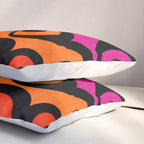 Surf's Up Waves Colorful Pattern  Pillow Sham Gallery Image 3