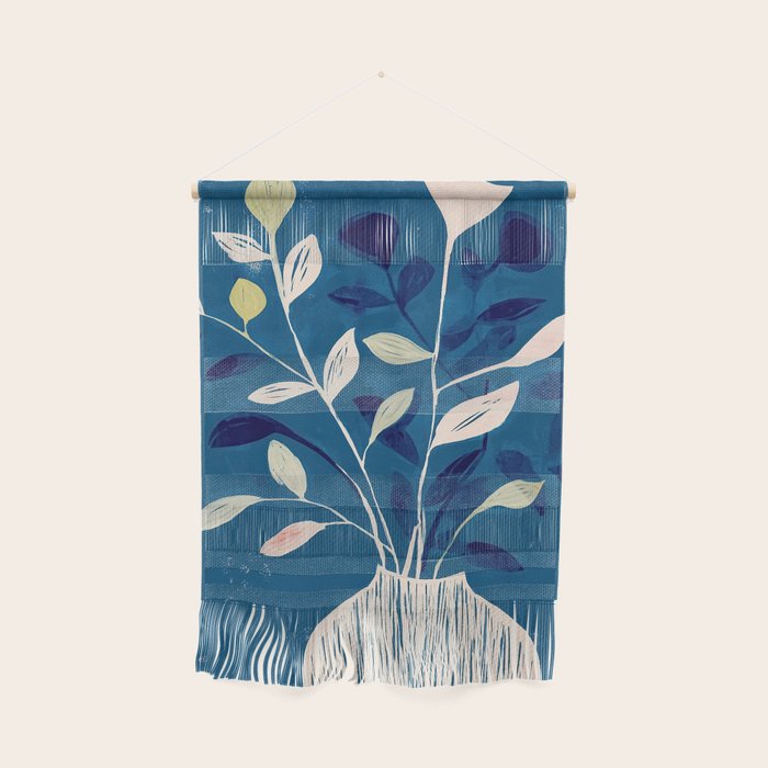 Flowers in a White Vase Wall Hanging Gallery Image 1
