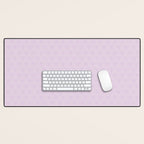 Dotted Scallop - Wisteria Desk Mat Gallery Image 1