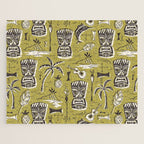 Tropical Tiki Green Jigsaw Puzzle Gallery Image 1