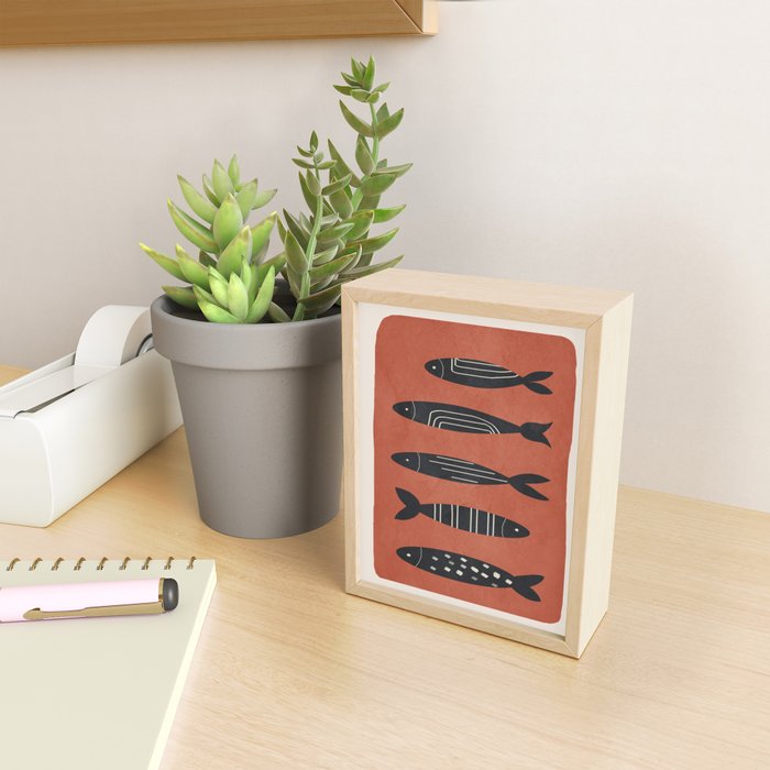 Fishes 05 Mini Art Print Gallery Image 2