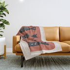 Fishes 05 Throw Blanket Gallery Image 1