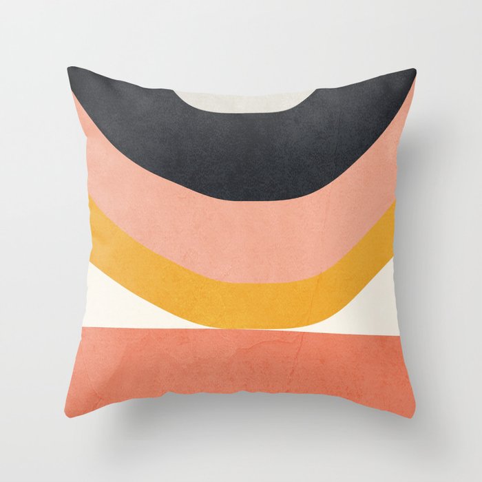 Abstract Art 8 Throw Pillow Gallery Image 1