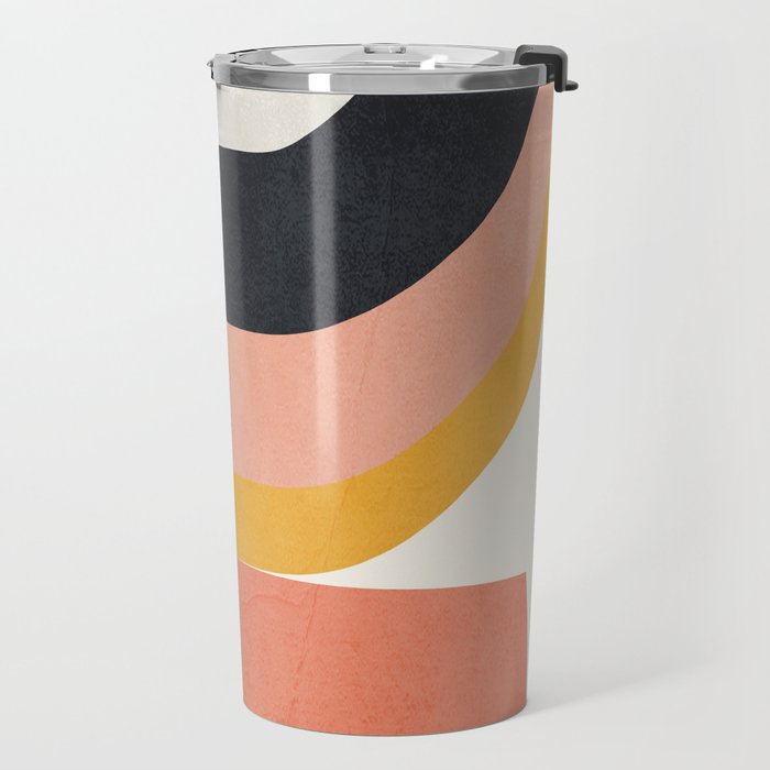 Abstract Art 8 Travel Mug Gallery Image 2