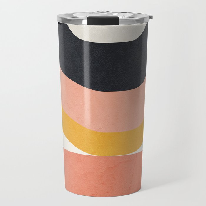 Abstract Art 8 Travel Mug Gallery Image 1