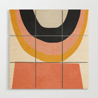Abstract Art 8 Wood Wall Art Gallery Image 1