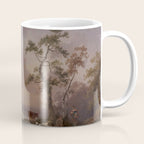 Landscape with Cattle and Peasant Oil painting Coffee Mug Gallery Image 1