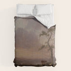 Landscape with Cattle and Peasant Oil painting Comforter Gallery Image 6