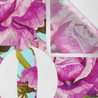 Love, Floral Typography Valentine's Graphic Design, Eclectic Modern Boho Botanical Rose Illustration Wall Tapestry Gallery Image 3