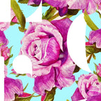 Love, Floral Typography Valentine's Graphic Design, Eclectic Modern Boho Botanical Rose Illustration Coffee Mug Gallery Image 2