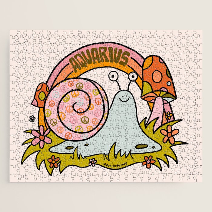 Aquarius Snail Jigsaw Puzzle Gallery Image 1