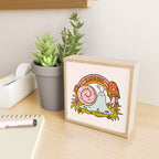 Aquarius Snail Mini Art Print Gallery Image 2