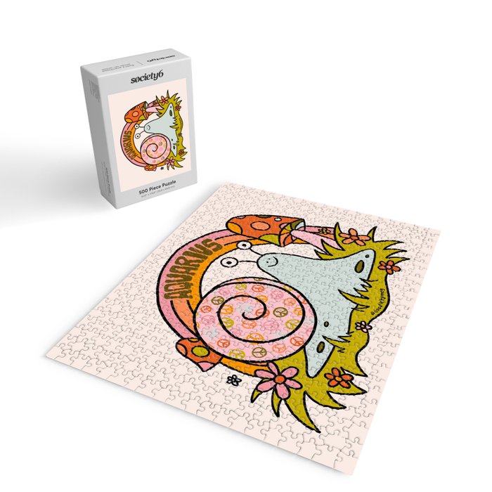 Aquarius Snail Jigsaw Puzzle Gallery Image 2