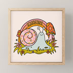 Aquarius Snail Mini Art Print Gallery Image 1